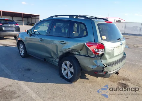 2015 Subaru Forester 2.5I Premium from USA, damaged, VIN JF2SJADC5FH540925